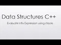 Evaluate infix Expression using Stack