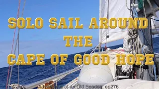 SOLO SAIL AROUND THE CAPE OF GOOD HOPE