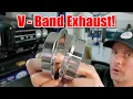 Lagu How to install V Band Clamps on your exhaust, for easy removal.