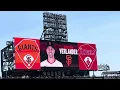 Giants Angels 25 Starting Lineups