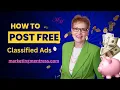 Mastering Free Classified Ads Your Ultimate Guide to Effective Marketing