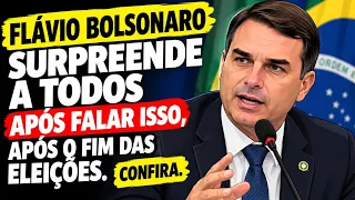 🚨 URGENTE! FLÁVIO BOLSONARO SURPREENDE A TODOS AO FALAR ISSO! VOLTOU ATRÁS