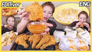 맘스터치에서 10만원 넘게 시켜먹기🐔 20251103/Mukbang, eating show