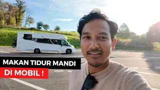 Bayar Ratusan Juta Buat Tidur Sempit di Mobil | Camper Trip Provence Prancis