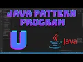 How To Print Alphabet U Pattern In Java java pattern programs u star pattern print in java U