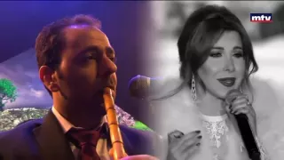                                                      نانسي عجرم الی کان مهرجان الارز دندنها