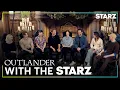 Outlander Cast Walk Down Memory Lane Season 8 STARZ