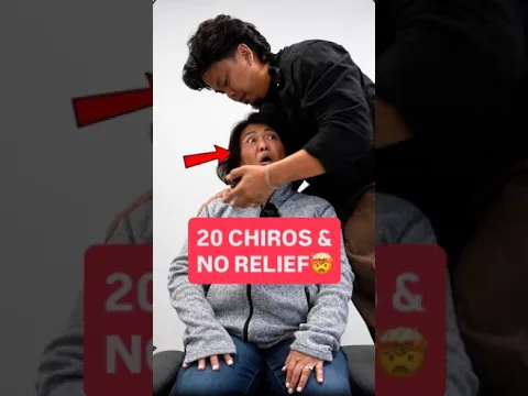 20 CHIROS & NO RELIEF🤯   #chiropractic #backpain #neckpain #trending