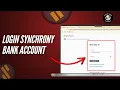 How to log in to Synchrony Bank account