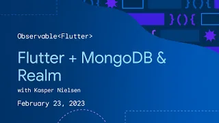 Observable Flutter: MongoDB & Realm