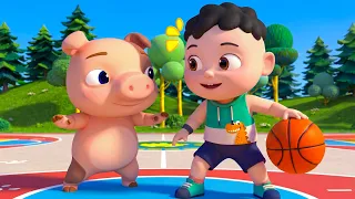 Hoạt Hình Quả Bóng Tròn Tròn -Nhạc Thiếu Nhi Remix Vui Nhộn Cho Bé - Hoạt Hình Cùng Bé Chơi Thể Thao