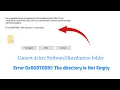 How to fix Cannot delete SoftwareDistribution folder Error 0x80070091 The directory is Not Empty