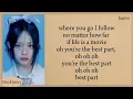 Download Lagu Hanni cover best part (by.Daniel caesar \u0026 H.E.R) easy lyrics