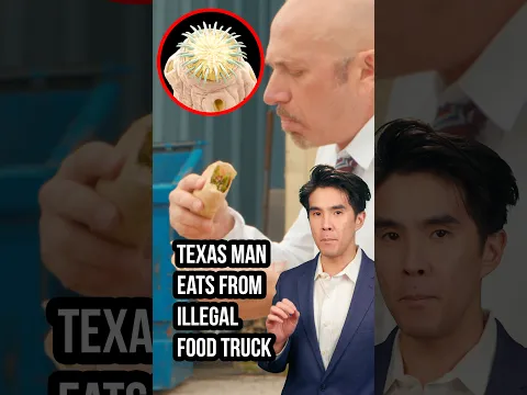 Texas Man Eats Illegal Food Truck Tacos 😳
