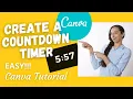 How to Create a Countdown Timer in Canva In a Few Easy Steps