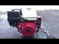 Honda GX390 13HP Electric Start Engine test run