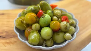 Квашені зелені помідори 🍅💚 Fermented Green Tomatoes
