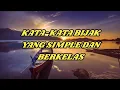 Download Lagu Kata-kata Bijak Yang Simple Dan Berkelas