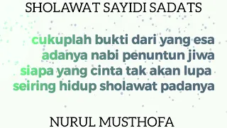 sholawat sayidi sadats syair majlis nurul musthofa assafiyah