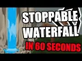 How to make 2D stoppable waterfall Unity in 60 seconds