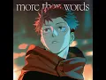 more than words - Hitsujibungaku