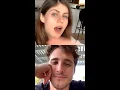 Alexandra Daddario and Diego Boneta Instagram Live 20