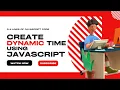 How To Create Digital Clock Using 3 - 4 Line Code of JavaScript Display Time Using JavaScript
