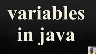Variables in Java Explained in 1 min Quick Guide for Beginners