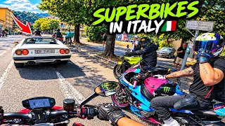 Riding Superbikes Through Italy Is Unreal...