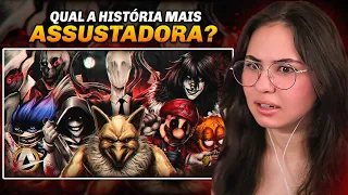 ♪ Creepypastas | 𝘼𝙍𝙌𝙐𝙄𝙑𝙊 404 | AniRap (mahnimes REACT)