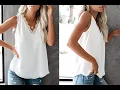This Perfect White Lace Tank Goes With Everything in Your Closet