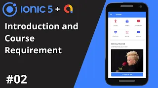 Ionic 5 Tutorial - Introduction and Course Requirement