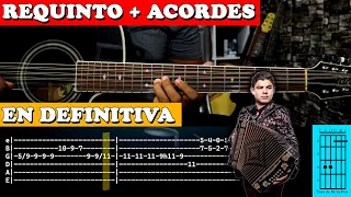 Tutorial | En definitiva | Alfredito Olivas | Requinto | Acordes | TABS