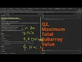Leetcode Weekly Contest 468 - Q2 Maximum Total Subarray Value I
