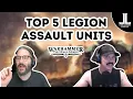 Download Lagu Our Top 5 Legion Assault Units! Horus Heresy 3.0 (3rd edition)