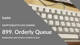 English LeetCode 899 Orderly Queue