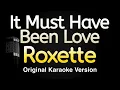 Download Lagu It Must Have Been Love - Roxette (Karaoke Songs With Lyrics - Original Key)