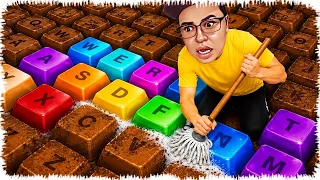 Кірлеп кеткен Клавиатураны тазалаймыз | Сұмдық болды!