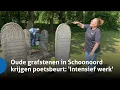 ZO!34 - Oude grafstenen in Schoonoord krijgen poetsbeurt
