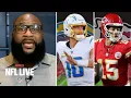 Download Lagu NFL LIVE | Chiefs’ new offensive line faces daunting test against Chargers’ top defense! - Swagu