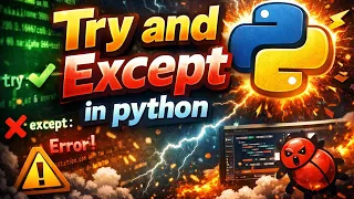 Master Try Except in Python Stop Crashing Your Code Python Error Handling Made Easy