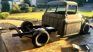 Project 55 3100 start build and last of the mustang days