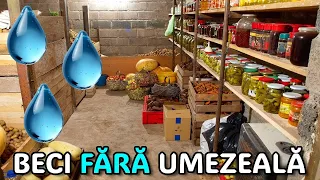 Cum faci un beci sau subsol fără umiditate? Iată câteva soluții învățate în practică!