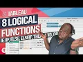 The IF THEN ELSE ELSEIF IFNULL IIF AND OR functions in Tableau