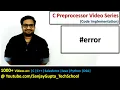 preprocessor directive in c programming by Sanjay Gupta