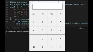 Python Development Tasks Techno-Hacks Internship Program Task 1 Build a Simple Calculator