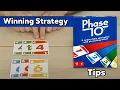 Phase 10 Winning strategy
