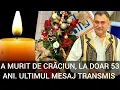 Ion Drăgan a făcut infarct în ziua de Crăciun. Ce mesaj le-a trimis prietenilor înaintea tragediei.