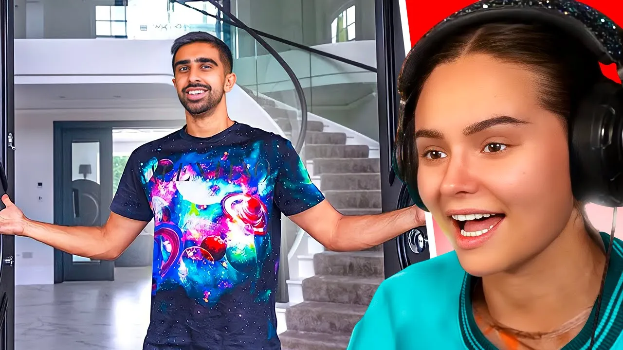 Talia Mar Reacts To Vikkstar's DREAM HOUSE!