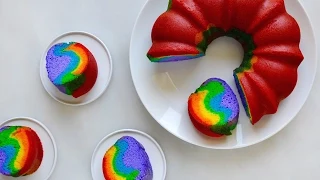 Eugenie Cookie Rainbow Heart Cookies Slice & Bake Surprise. 